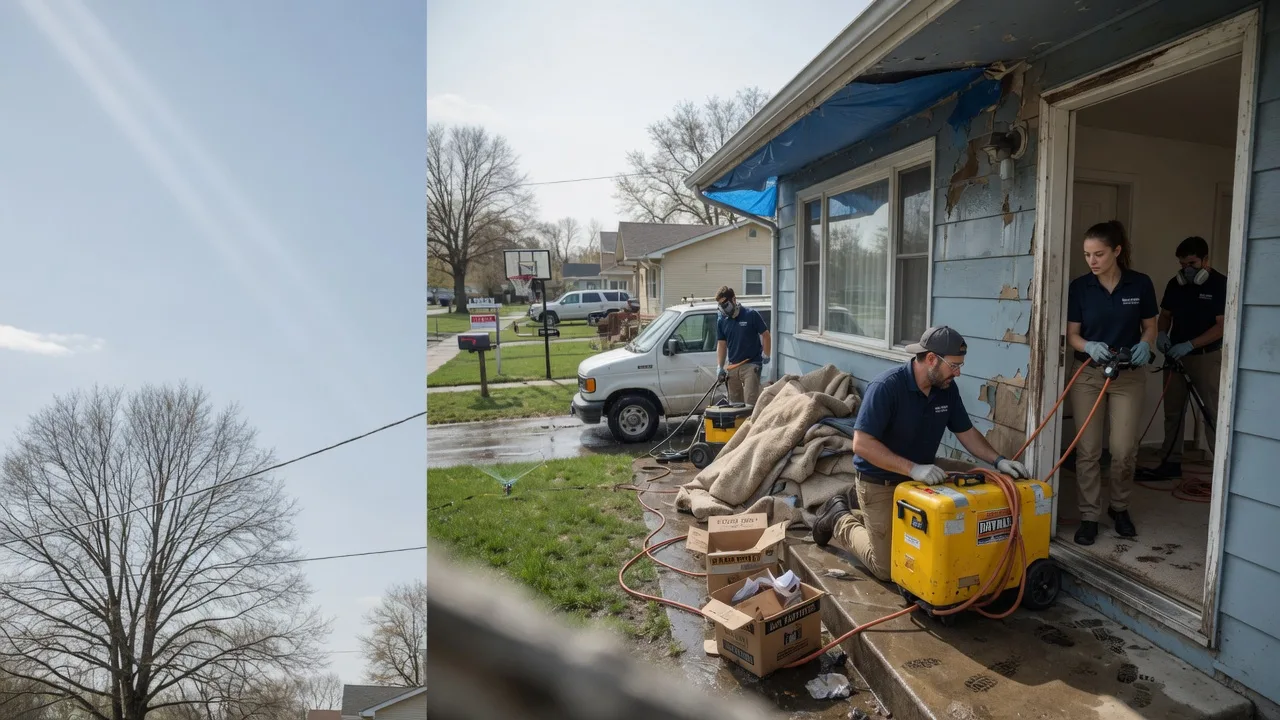 Basement Flood Cleanup in Monaca, PA near me